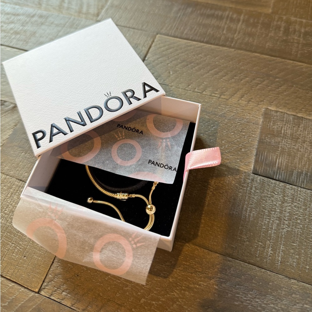 Pandora 14K gold bracelet